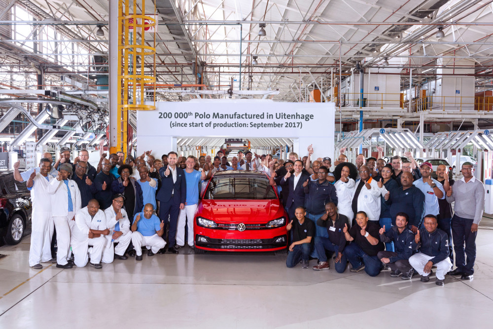 200 000th Volkswagen Polo rolls off production line
