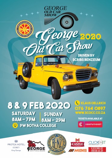 2020 George Old Car Show poster | classic cars