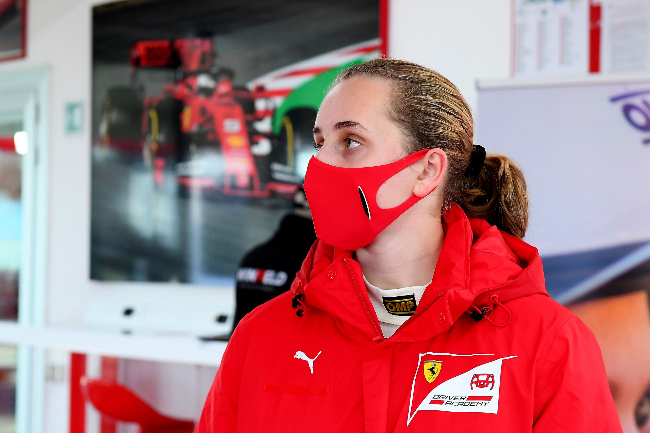 Sixteen-year-old becomes first female driver to join Ferrari Driver Academy