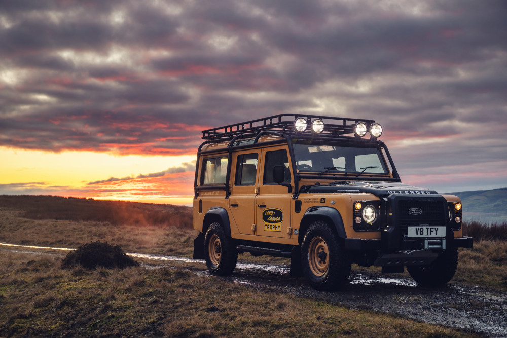 Adventure-ready Land Rover Defender Works V8 Trophy celebrates expedition legacy