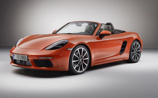 718 boxster - front
