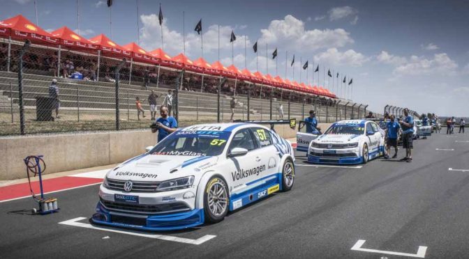 A good day for Volkswagen Motorsport in Round 8 of the 2017 Sasol GTC series