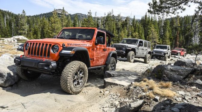 All-New Jeep Wrangler Rubicon put to the test on legendary Rubicon Trail
