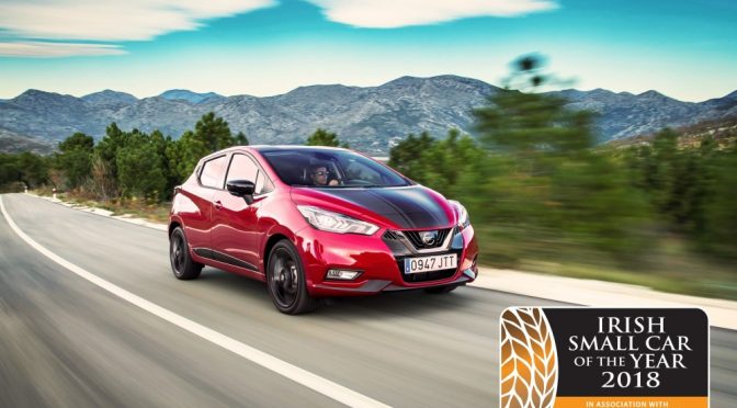 All-new Nissan Micra crowned Irish Small Car of the Year 2018