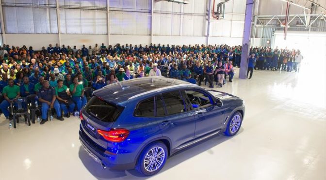 BMW Group South Africa starts production of the new BMW X3 at its Rosslyn plant