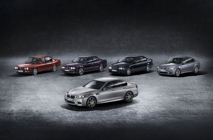 BMW M5 over the years