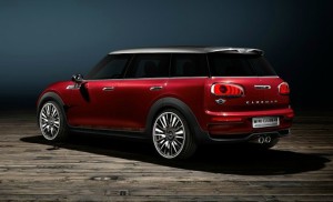 The rear of the new Mini Clubman