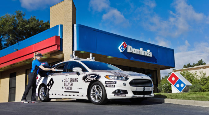 Dominos and Ford Begin Consumer Research of Pizza