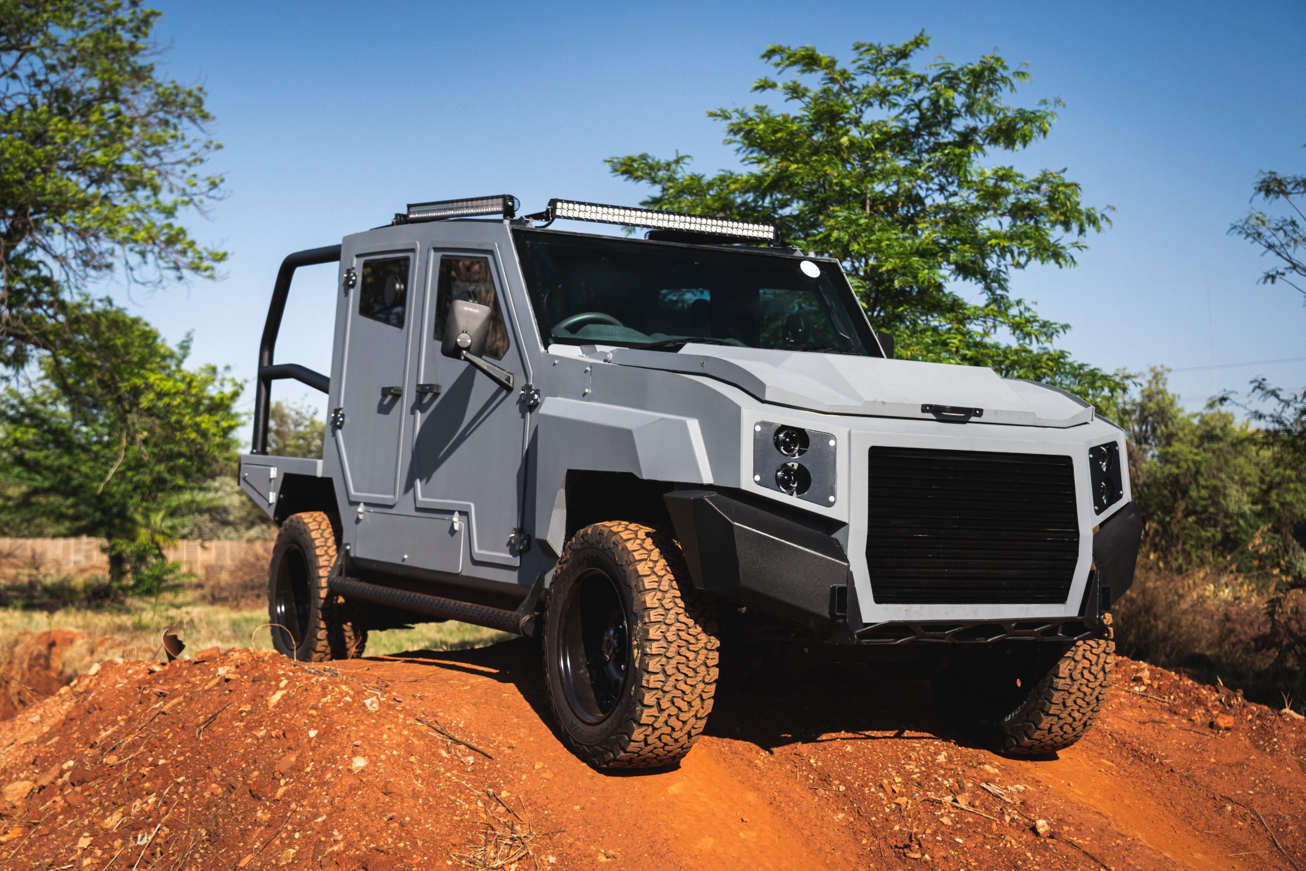 Check out this SA built armoured bakkie