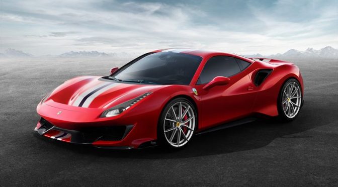 First images of the Ferrari 488 Pista released