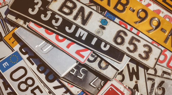 Is your vehicle's number plate legal_istock