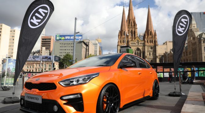 KIA Motors hands over vehicle fleet for Australia Open 2019