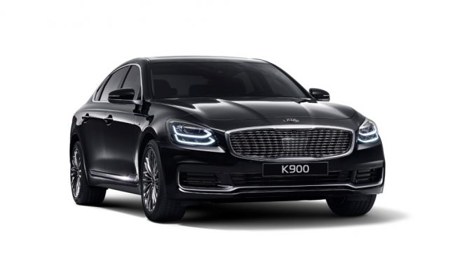 KIA reveals first glimpse of all-new K900 luxury sedan