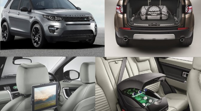 Land Rover accessories collage