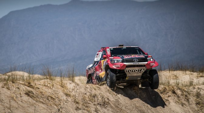 Mixed results for Toyota Gazoo Racing SA on Stage 10 of Dakar 2018