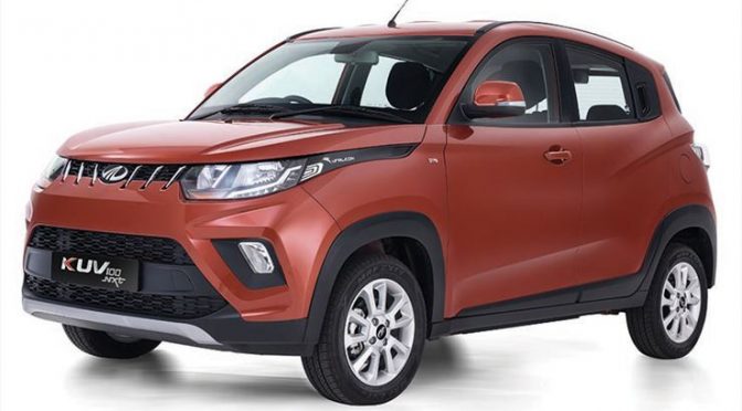 New features and styling upgrades for the Mahindra KUV100 NXT