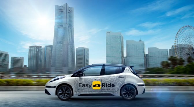 Nissan and DeNA unveil Easy Ride mobility service in Japan