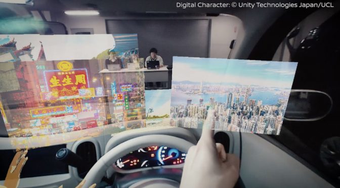 Nissan unveils Invisible-to-Visible technology concept at CES