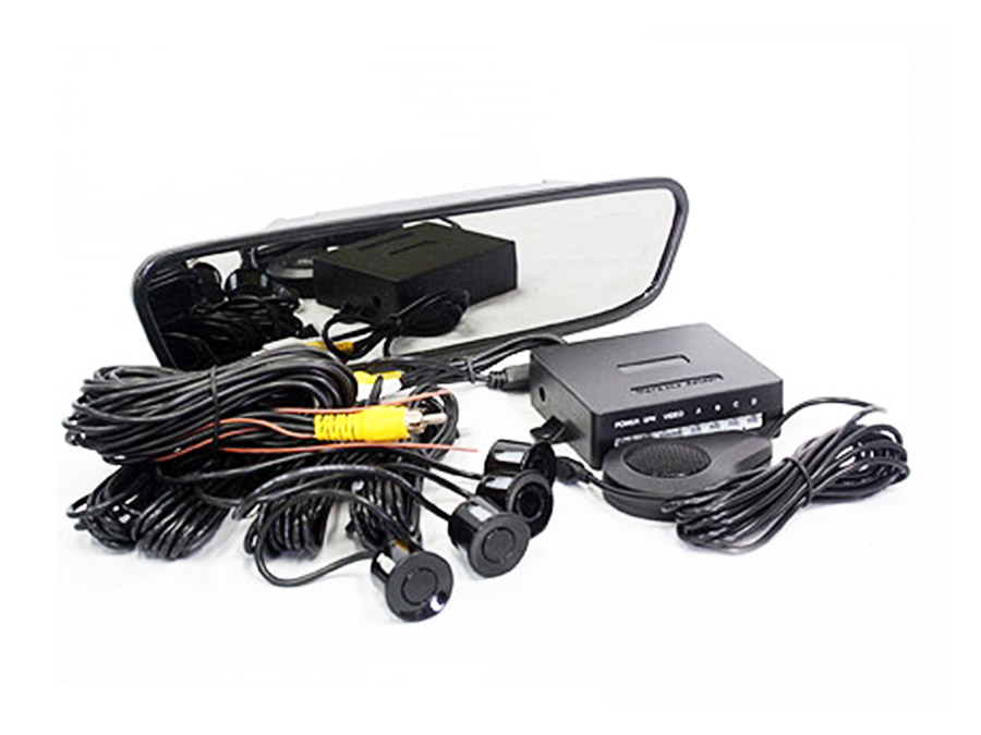 Rearview mirror with park distance sensors | Gift ideas