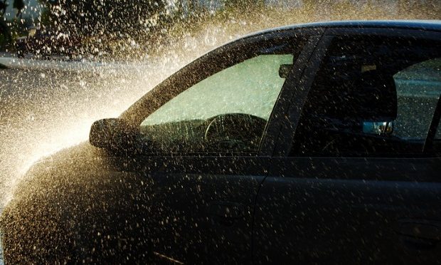 Run (drive) for cover! Protecting your car in hailstorms_istock