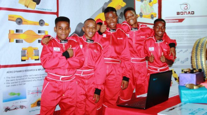 School sponsored by Nissan wins national F1 in Schools Challenge