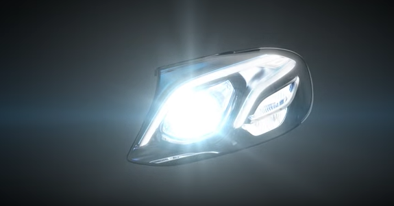 Mercedes-Benz Multibeam LED lighting system