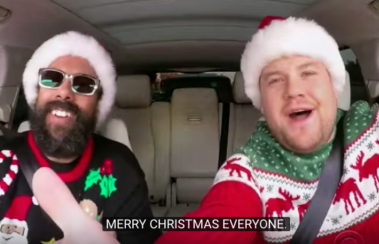 Carpool-Karaoke-Santa-Claus-Coming-Town