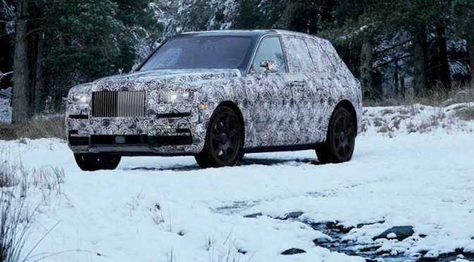 Rolls-Royce confirms name of new high-sided vehicle