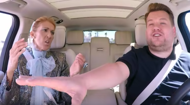 WATCH: Carpool Karaoke with Céline Dion
