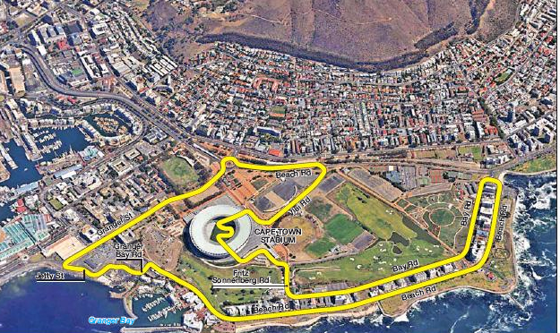 F1 track Cape Town
