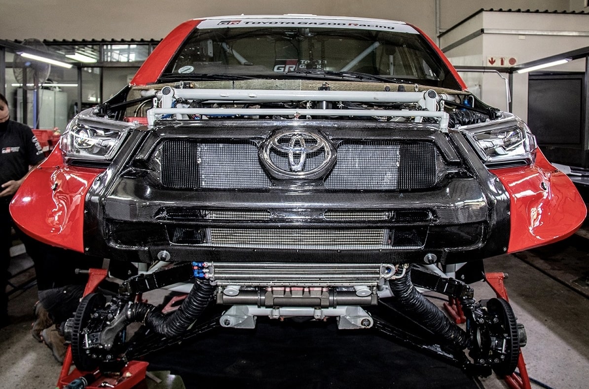 Toyota Gazoo Racing team preps for Dakar Rally