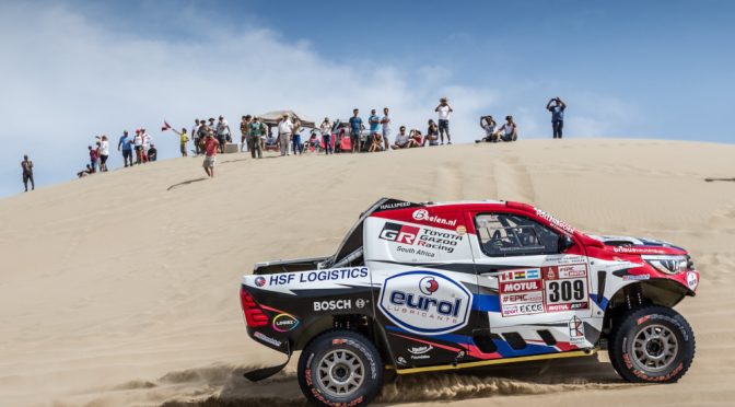 Solid performance for Toyota Gazoo Racing Stage 2 of Dakar 2018