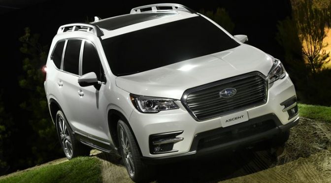 Subaru debuts all-new Ascent 3-row SUV