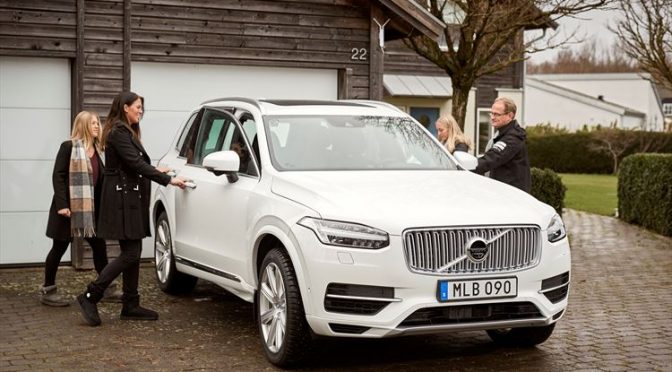 Swedish families to test autonomous Volvo Cars
