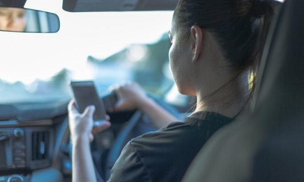 Texting and driving makes you four times more likely to be involved in a crash_istock