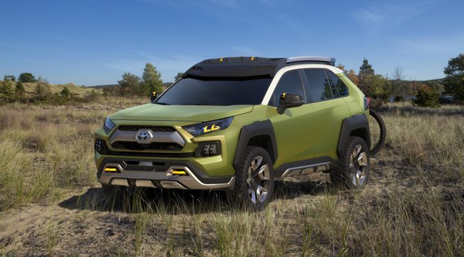 The Future Toyota Adventure Concept - a new level of outdoor fun