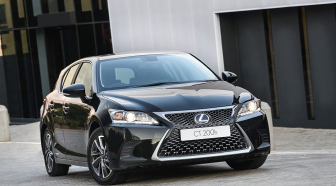 The Lexus CT 200H - refreshed for 2018