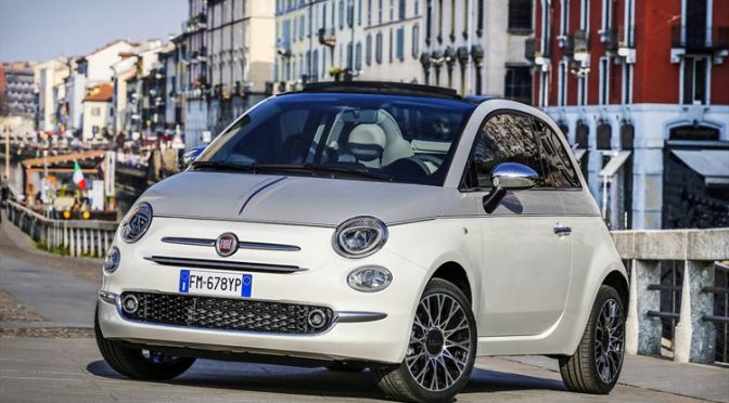 The New Fiat 500 Collezione to Model in Fashion Shows across Europe