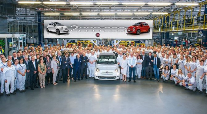 The Two Millionth Fiat 500 Rolls Off The Line