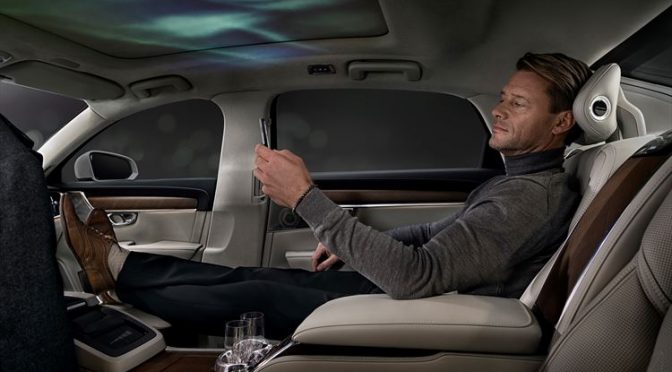 The Volvo S90 Ambience Concept - a car that connects with your senses