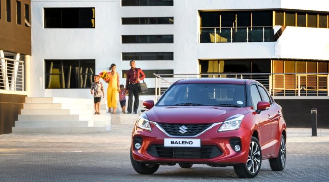 There's a new look for Suzuki's Baleno