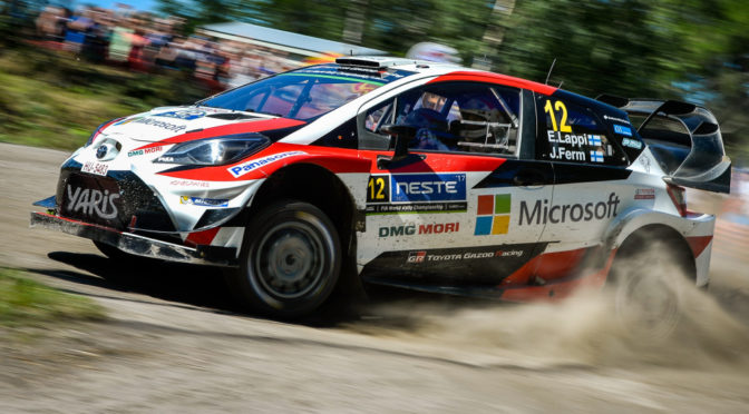 Toyota Yaris WRC Stars in Rally Finland