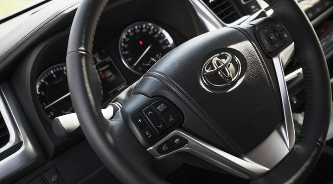 Toyota Highlander third generation interior