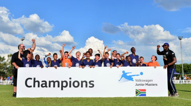 Volkswagen Junior Masters Tournament investing in the future of South African soccer