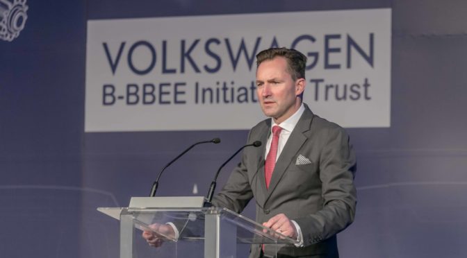 Volkswagen supports the VWSA B-BBEE Initiative Trust