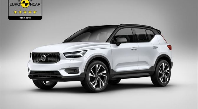 Volvo XC40 receives five star rating in Euro NCAP tests