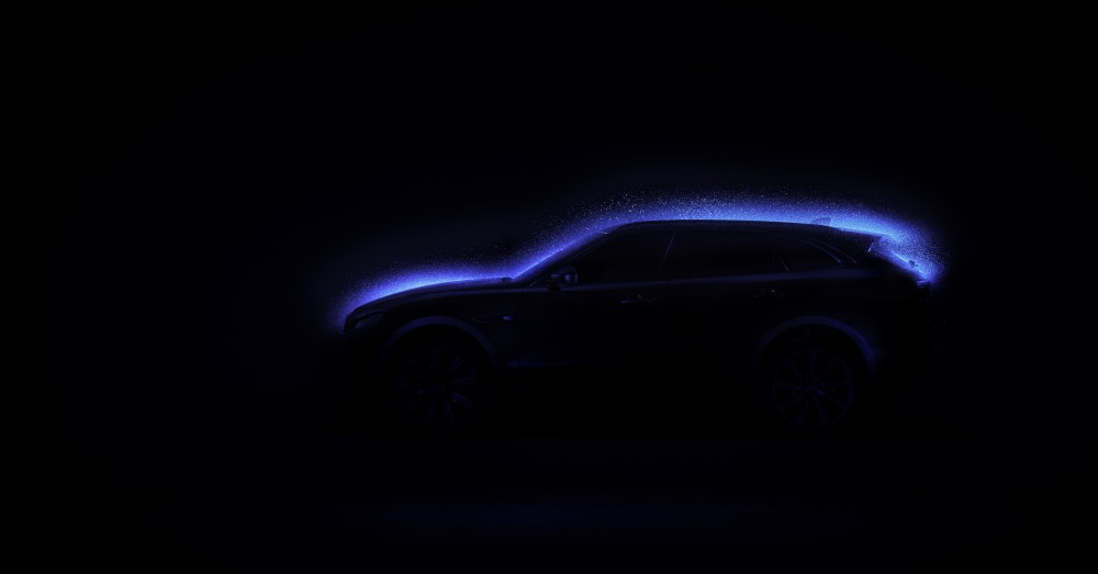 WATCH- Jaguar F-PACE painted in a new light