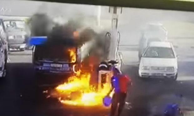 watch-taxi-catches-fire