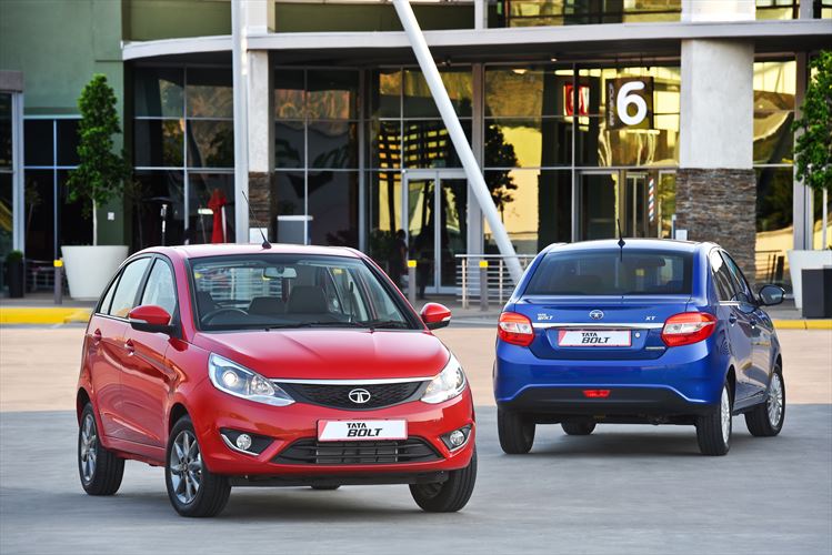 Tata Bolt - Red and Blue models
