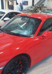 Luxury car dealership, the Toy Shop attacked by 40 people